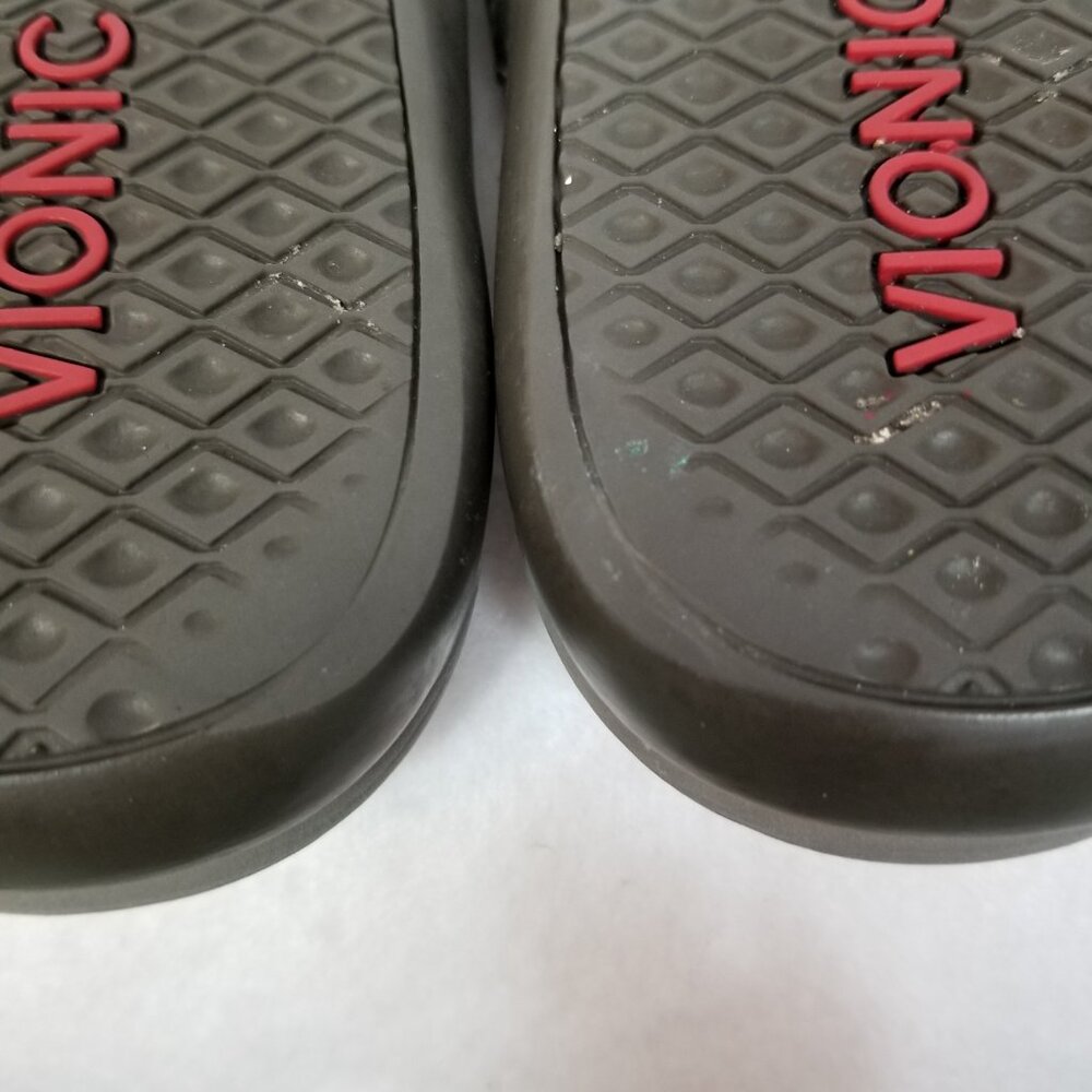 VIONIC Tideperf Strap Sandal Bronze Leather Orthotic Flip Flop Size 10.5(W) - Picture 7 of 8